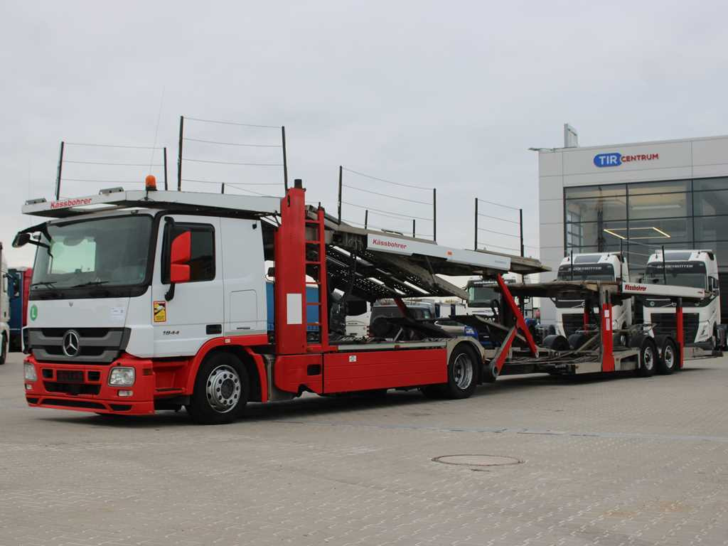 Mercedes-Benz Actros 1844, EURO 5EEV, RETARDER + KÄSSBOHRER METAGO (2006) - Autotransporter LKW: das Bild 1 Mercedes-Benz Actros 1844, EURO 5EEV, RETARDER + KÄSSBOHRER METAGO (2006) - Autotransporter LKW: das Bild 1