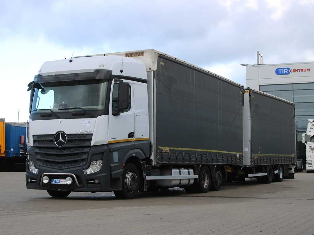 Mercedes-Benz Actros 2545, TRANZIT SET, LIFTING AXLE, EURO 6 - Plane LKW: das Bild 1 Mercedes-Benz Actros 2545, TRANZIT SET, LIFTING AXLE, EURO 6 - Plane LKW: das Bild 1