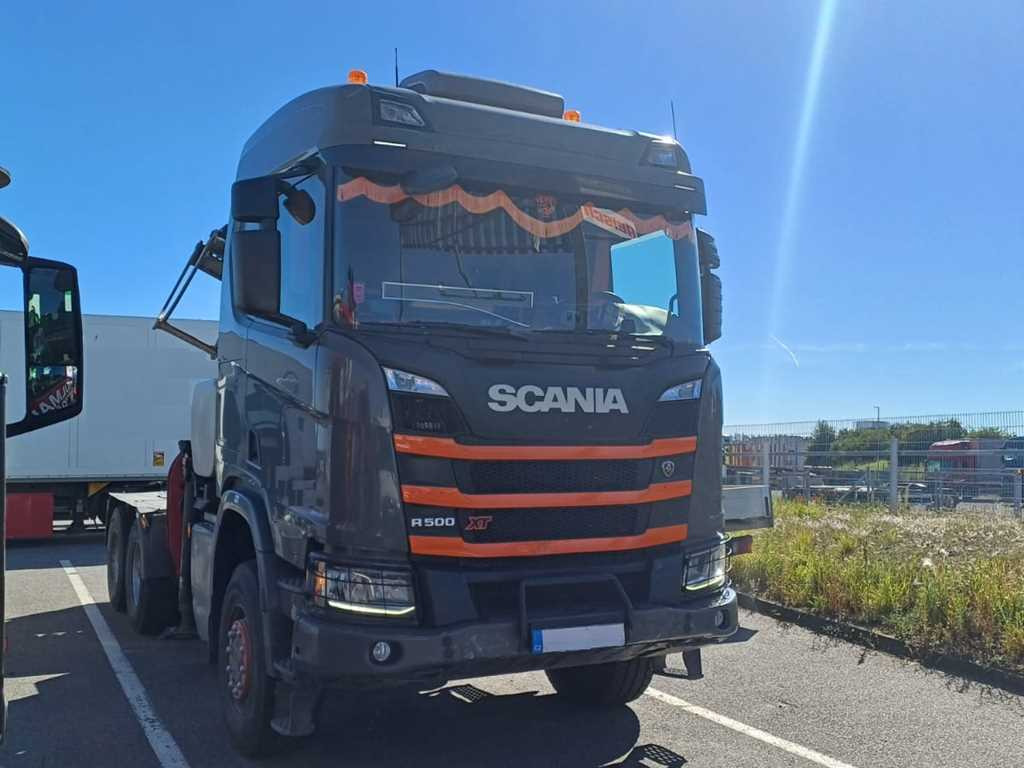Scania R500, 6x6, RETARDER, OPTICRUISE, PALFINGER EPSILON S260Z96 - Sattelzugmaschine: das Bild 3 Scania R500, 6x6, RETARDER, OPTICRUISE, PALFINGER EPSILON S260Z96 - Sattelzugmaschine: das Bild 3