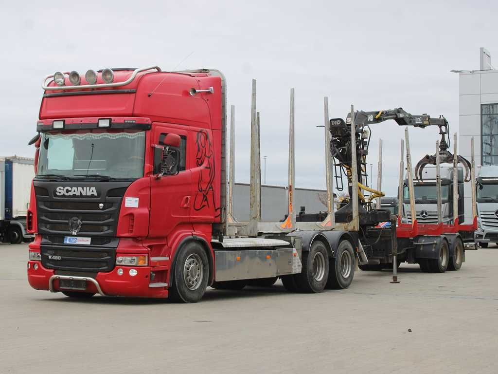 Scania R 480, CRANE LHO L120Z(78), 6X4 - Autokran: das Bild 1 Scania R 480, CRANE LHO L120Z(78), 6X4 - Autokran: das Bild 1