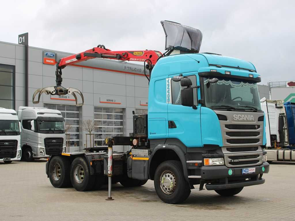 Scania R490, 6X4, EURO 6, PALFINGER EPSILON M13Z91 - Autokran: das Bild 2 Scania R490, 6X4, EURO 6, PALFINGER EPSILON M13Z91 - Autokran: das Bild 2