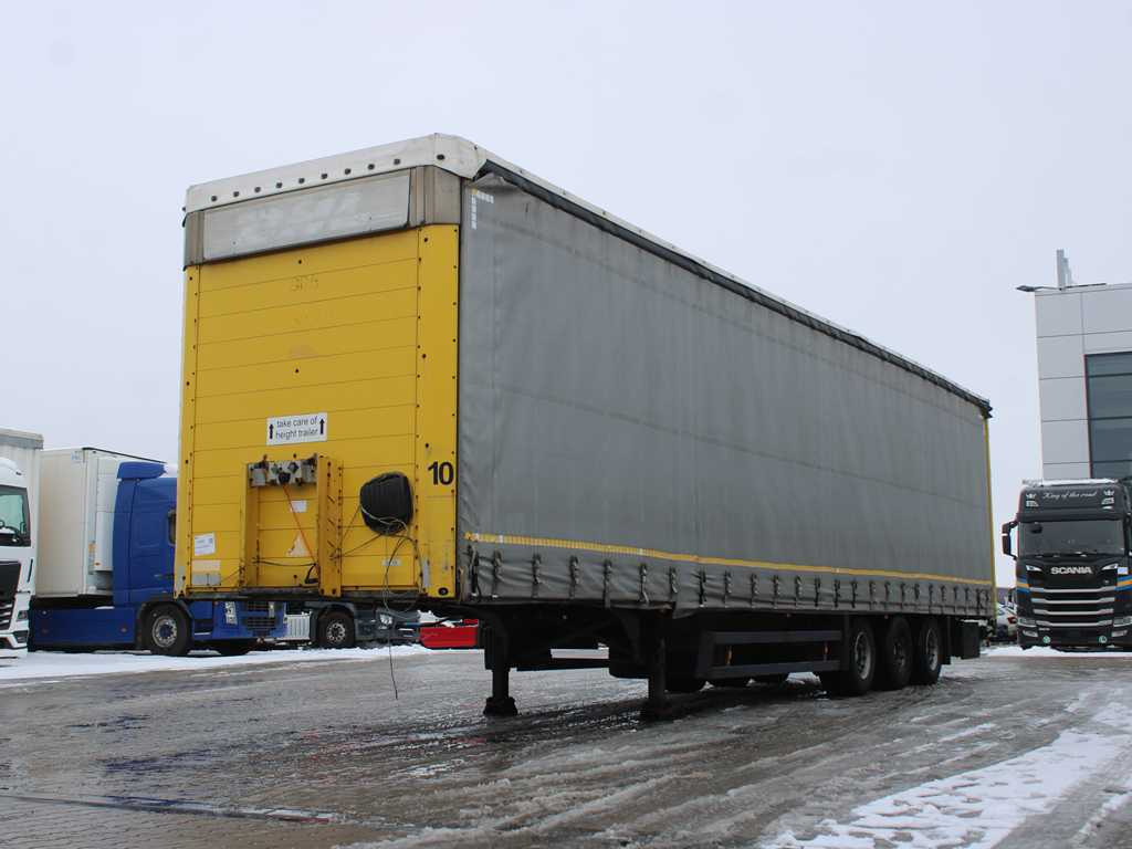 Schmitz CARGOBULL SCS 24/L, LOWDECK, LIFT ROOF - Planenauflieger: das Bild 1 Schmitz CARGOBULL SCS 24/L, LOWDECK, LIFT ROOF - Planenauflieger: das Bild 1