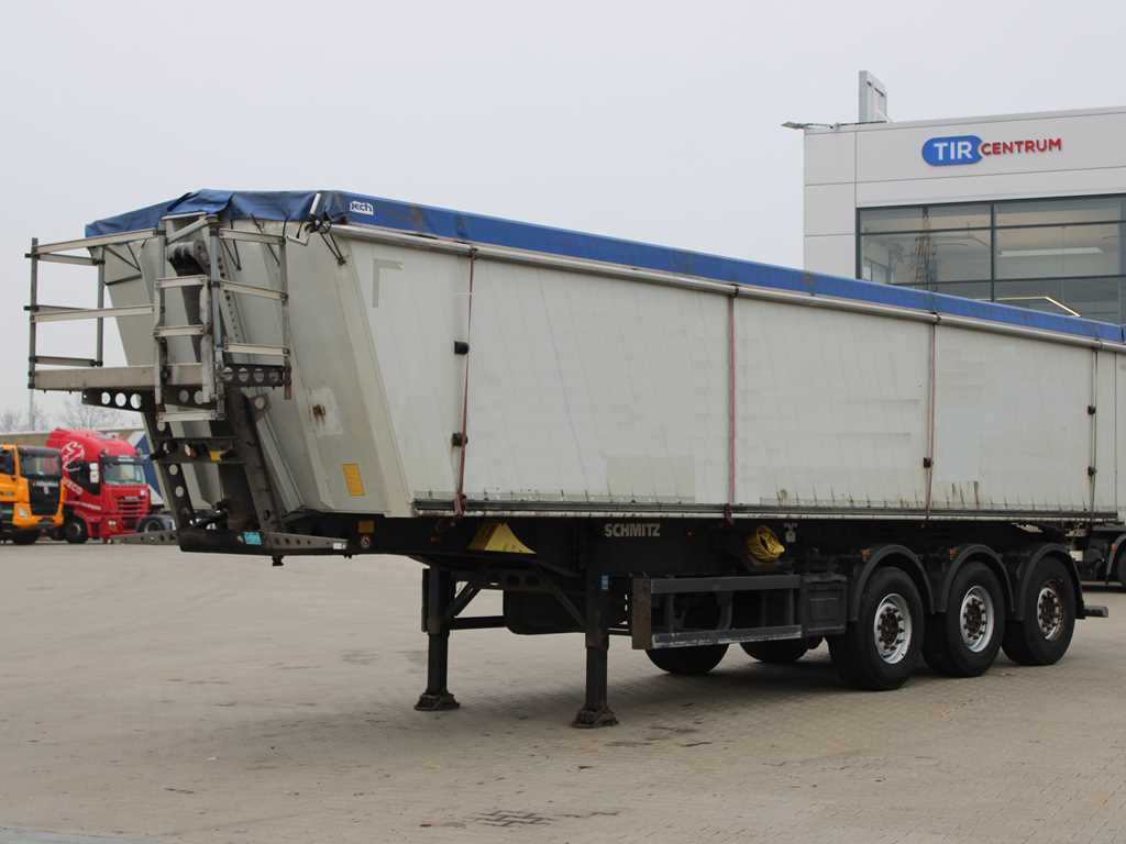 Schmitz SKI 24 SL 10.5, AXLES 9t, LIFTING AXLE, ALUMINUM BODY - Kipper Auflieger: das Bild 1 Schmitz SKI 24 SL 10.5, AXLES 9t, LIFTING AXLE, ALUMINUM BODY - Kipper Auflieger: das Bild 1