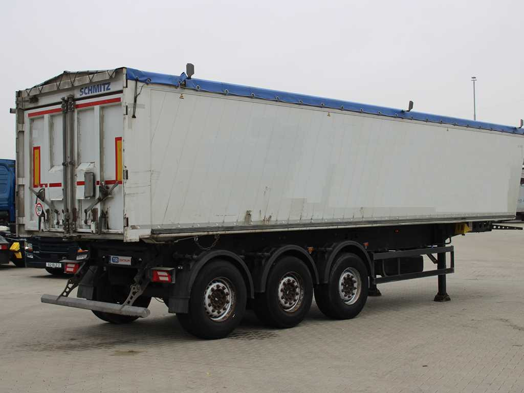 Schmitz SKI 24 SL 10.5, AXLES 9t, LIFTING AXLE, ALUMINUM BODY - Kipper Auflieger: das Bild 3 Schmitz SKI 24 SL 10.5, AXLES 9t, LIFTING AXLE, ALUMINUM BODY - Kipper Auflieger: das Bild 3