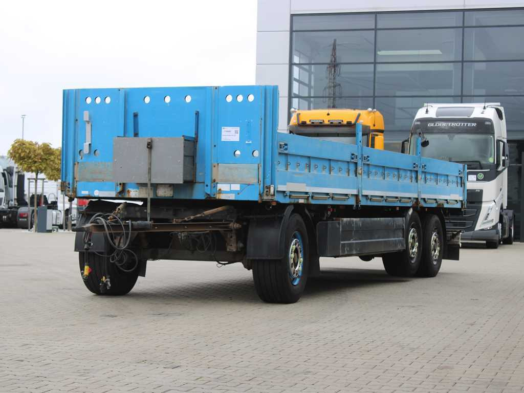 Schwarzmüller PA 3/E, LIFTING AXLE, SIDE PANEL - Pritschenanhänger/ Plattformanhänger: das Bild 1 Schwarzmüller PA 3/E, LIFTING AXLE, SIDE PANEL - Pritschenanhänger/ Plattformanhänger: das Bild 1
