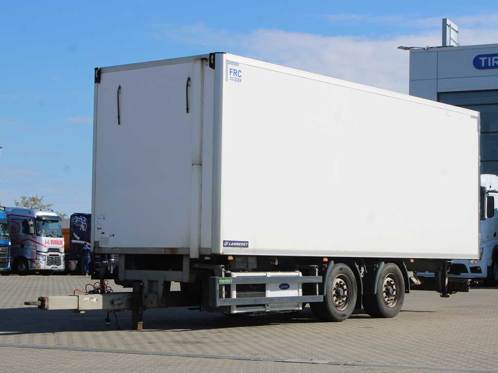Svan CHT 202, CARRIER SUPRA 850 U, ELECTRIC CONNECTION - Kühlkoffer Anhänger: das Bild 1 Svan CHT 202, CARRIER SUPRA 850 U, ELECTRIC CONNECTION - Kühlkoffer Anhänger: das Bild 1