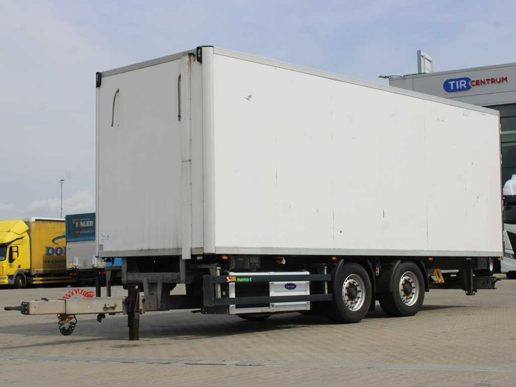 Svan CHT202, CARRIER SUPRA 850 U, NON-WORKING UNIT - Kühlkoffer Anhänger: das Bild 1 Svan CHT202, CARRIER SUPRA 850 U, NON-WORKING UNIT - Kühlkoffer Anhänger: das Bild 1