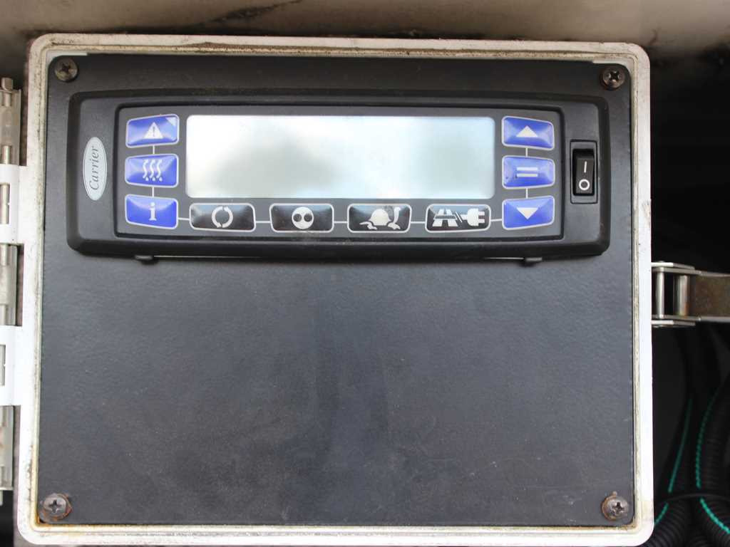 Kühlkoffer Anhänger Svan CHT202, CARRIER SUPRA 850 U, NON-WORKING UNIT: das Bild 8