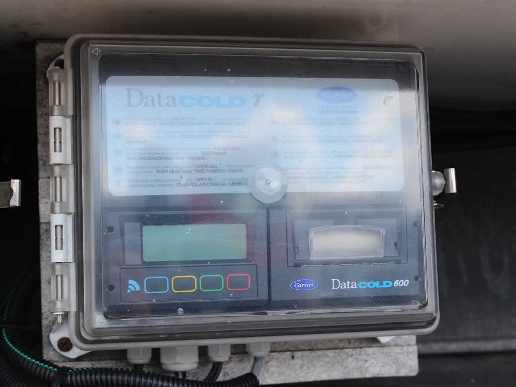 Kühlkoffer Anhänger Svan CHT202, CARRIER SUPRA 850 U, NON-WORKING UNIT: das Bild 9