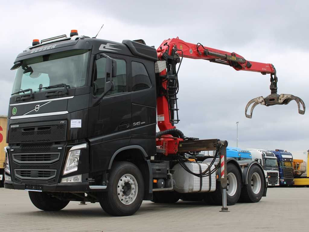 Volvo FH 540, 6X4, VEB+, Crane EPSILON Q170Z96 - Holztransporter, Autokran: das Bild 1 Volvo FH 540, 6X4, VEB+, Crane EPSILON Q170Z96 - Holztransporter, Autokran: das Bild 1