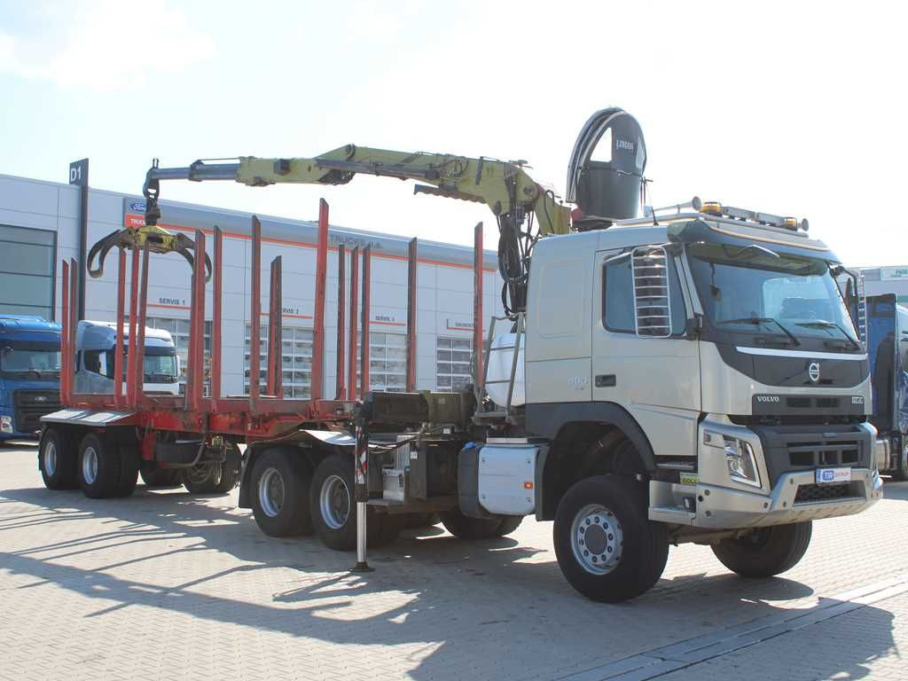 Volvo FMX 500, 6X6,LOGLIFT F265Z95 +trailer DOLL(2007) - Holztransporter, Autokran: das Bild 2 Volvo FMX 500, 6X6,LOGLIFT F265Z95 +trailer DOLL(2007) - Holztransporter, Autokran: das Bild 2