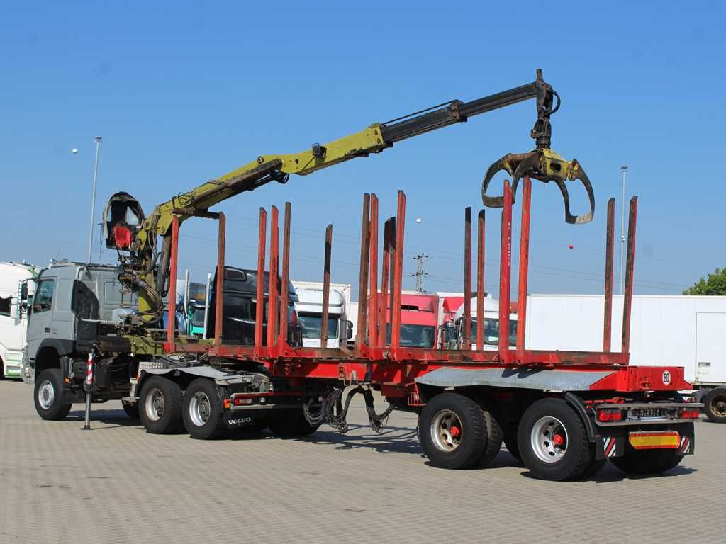 Volvo FMX 500, 6X6,LOGLIFT F265Z95 +trailer DOLL(2007) - Holztransporter, Autokran: das Bild 4 Volvo FMX 500, 6X6,LOGLIFT F265Z95 +trailer DOLL(2007) - Holztransporter, Autokran: das Bild 4