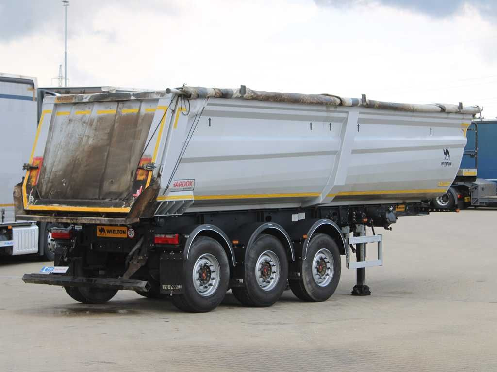 Wielton NW-3, LIFTING AXLE, SAF, HARDOX, 32m³ - Kipper Auflieger: das Bild 3 Wielton NW-3, LIFTING AXLE, SAF, HARDOX, 32m³ - Kipper Auflieger: das Bild 3