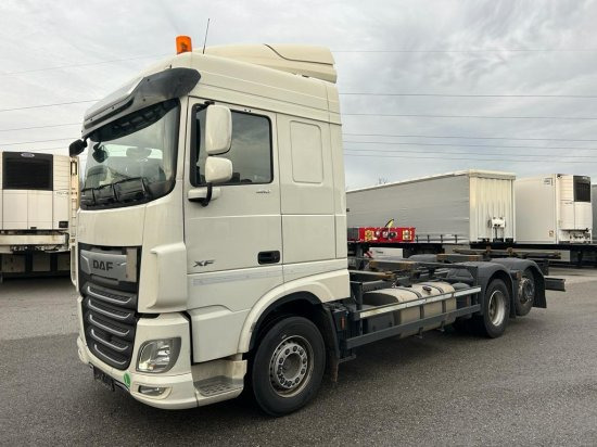 DAF XF 480 FAR BDF Euro 6 Liftachse, Retarder - Containerwagen/ Wechselfahrgestell LKW: das Bild 1 DAF XF 480 FAR BDF Euro 6 Liftachse, Retarder - Containerwagen/ Wechselfahrgestell LKW: das Bild 1