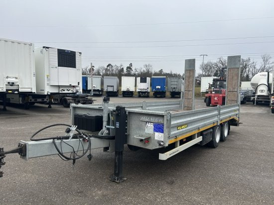 Humer Tandemanhänger, Baggertransport HTT 1400 - Tieflader Anhänger: das Bild 1 Humer Tandemanhänger, Baggertransport HTT 1400 - Tieflader Anhänger: das Bild 1