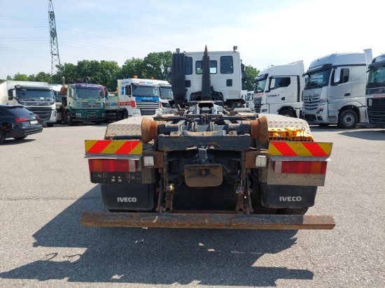 Iveco 8x4 Meiller Abroller, Automatik, E6, Retarder, - Abrollkipper, Autokran: das Bild 5 Iveco 8x4 Meiller Abroller, Automatik, E6, Retarder, - Abrollkipper, Autokran: das Bild 5