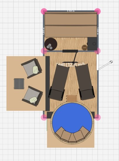 Wohnwagen neu kaufen Izabella Wellnessanhänger mit Sauna und Whirlpool, Stromaggregat: das Bild 12 Wohnwagen neu kaufen Izabella Wellnessanhänger mit Sauna und Whirlpool, Stromaggregat: das Bild 12