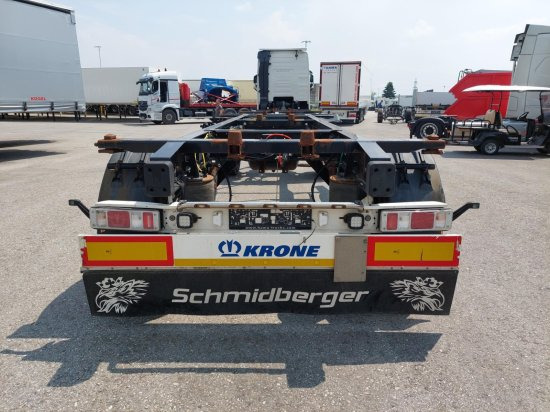 Krone AZ 18, Standard-Lafette Krone-Achsen, - Container/ Wechselfahrgestell Anhänger: das Bild 3 Krone AZ 18, Standard-Lafette Krone-Achsen, - Container/ Wechselfahrgestell Anhänger: das Bild 3