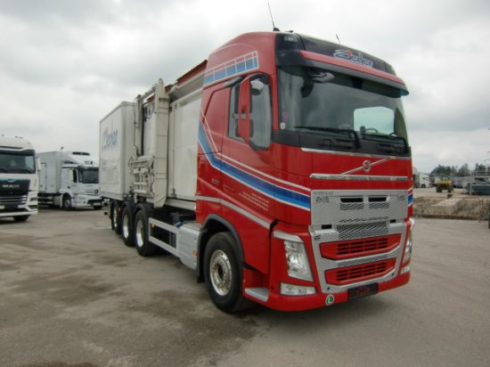 Volvo FH 500 8X4*4 Euro 6, Retarder, Tierkörpertransport Voll Luft - LKW: das Bild 1 Volvo FH 500 8X4*4 Euro 6, Retarder, Tierkörpertransport Voll Luft - LKW: das Bild 1