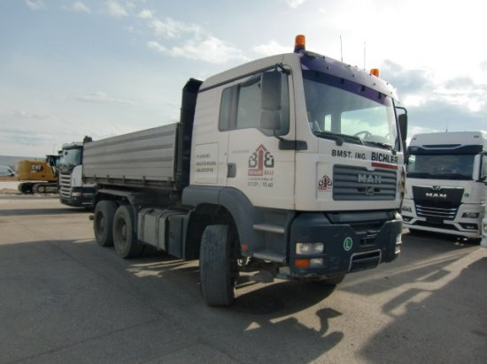 MAN TGA 26.360 6x4 Kipper, Manuel, E3 Schwarzmüller 3-Seitenkipper - Kipper: das Bild 3 MAN TGA 26.360 6x4 Kipper, Manuel, E3 Schwarzmüller 3-Seitenkipper - Kipper: das Bild 3
