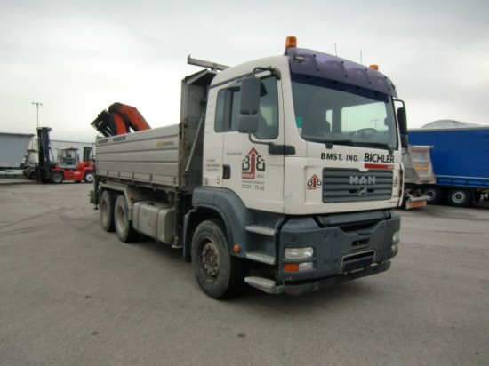 MAN TGA 33.430 6x4 Kipper, Manuel, E4 Palfinger Blatt-Blatt - Kipper: das Bild 3 MAN TGA 33.430 6x4 Kipper, Manuel, E4 Palfinger Blatt-Blatt - Kipper: das Bild 3