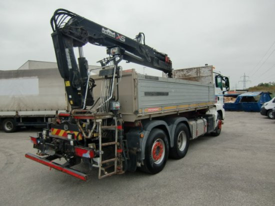 MAN TGS 26.400 3-Seitenkipper, 6x2-2 Lenkachse HIAB 144ES -3DUO - Kipper, Autokran: das Bild 4 MAN TGS 26.400 3-Seitenkipper, 6x2-2 Lenkachse HIAB 144ES -3DUO - Kipper, Autokran: das Bild 4