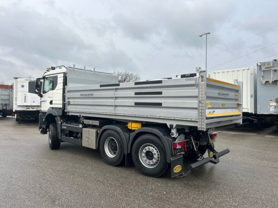 MAN TGS 28.480 6x4x4 , Meiller, Winterdienstausrüstung, Achslift, Lenkachse - Kipper: das Bild 2 MAN TGS 28.480 6x4x4 , Meiller, Winterdienstausrüstung, Achslift, Lenkachse - Kipper: das Bild 2