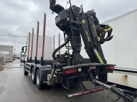 MAN TGS 33.510 BL 6x4, Intarder, Holztransporter, LIV 120Z - Holztransporter, Autokran: das Bild 5 MAN TGS 33.510 BL 6x4, Intarder, Holztransporter, LIV 120Z - Holztransporter, Autokran: das Bild 5