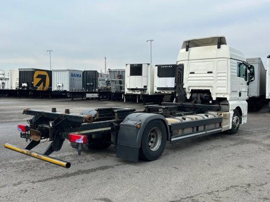 MAN TGX 18.460 XLX, 4x2, Euro 6, Standklima - Containerwagen/ Wechselfahrgestell LKW: das Bild 4 MAN TGX 18.460 XLX, 4x2, Euro 6, Standklima - Containerwagen/ Wechselfahrgestell LKW: das Bild 4