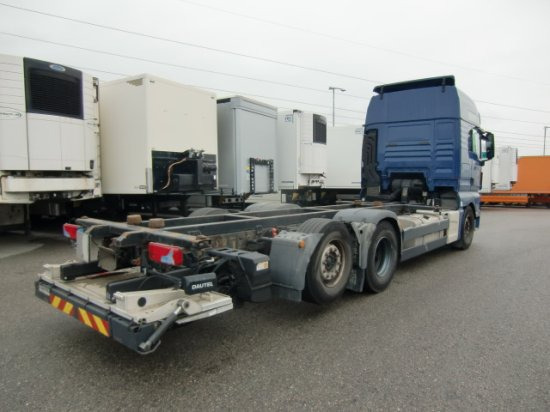 MAN TGX 26.440 BDF, XXL, Retarder, Automatik, E6, Liftachse, - Containerwagen/ Wechselfahrgestell LKW: das Bild 4 MAN TGX 26.440 BDF, XXL, Retarder, Automatik, E6, Liftachse, - Containerwagen/ Wechselfahrgestell LKW: das Bild 4