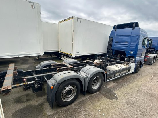 MAN TGX 26.440 XLX 6x2 Liftachse, Euro 6, Motorschaden - Containerwagen/ Wechselfahrgestell LKW: das Bild 2 MAN TGX 26.440 XLX 6x2 Liftachse, Euro 6, Motorschaden - Containerwagen/ Wechselfahrgestell LKW: das Bild 2