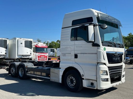 MAN TGX 26.470 XXL, 6x2, Liftachse, EURO6, Intarder, - Containerwagen/ Wechselfahrgestell LKW: das Bild 3 MAN TGX 26.470 XXL, 6x2, Liftachse, EURO6, Intarder, - Containerwagen/ Wechselfahrgestell LKW: das Bild 3