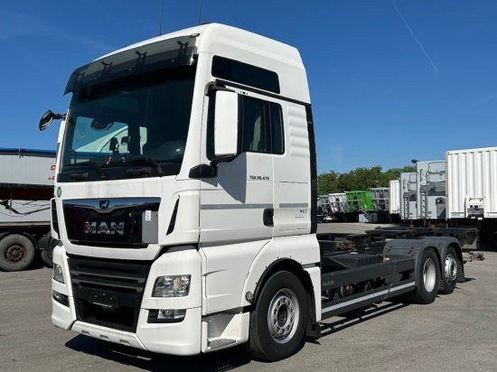 MAN TGX 26.470 XXL, 6x2, Liftachse, EURO6, Intarder, - Containerwagen/ Wechselfahrgestell LKW: das Bild 1 MAN TGX 26.470 XXL, 6x2, Liftachse, EURO6, Intarder, - Containerwagen/ Wechselfahrgestell LKW: das Bild 1