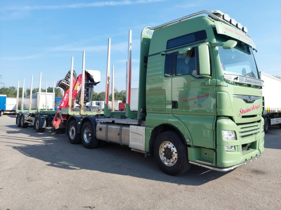 MAN TGX 26.500 6x4x4 Holztransporter, Motor Neu - Holztransporter, Autokran: das Bild 2 MAN TGX 26.500 6x4x4 Holztransporter, Motor Neu - Holztransporter, Autokran: das Bild 2