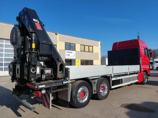MAN TGX 26.510 BL Pritsche, Intarder, HIAB X-HIPRO 558EP-5, Alu-Felgen, Lenkachse, - Pritsche LKW, Autokran: das Bild 4 MAN TGX 26.510 BL Pritsche, Intarder, HIAB X-HIPRO 558EP-5, Alu-Felgen, Lenkachse, - Pritsche LKW, Autokran: das Bild 4
