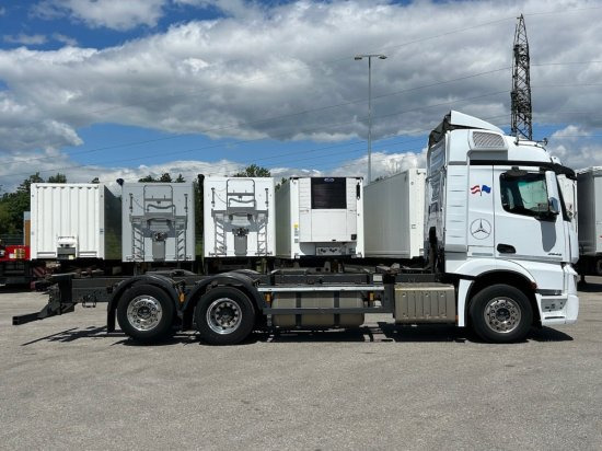 Mercedes-Benz Actros 2545 6x2 BDF E6, Retarder, Alufelgen - Containerwagen/ Wechselfahrgestell LKW: das Bild 4 Mercedes-Benz Actros 2545 6x2 BDF E6, Retarder, Alufelgen - Containerwagen/ Wechselfahrgestell LKW: das Bild 4