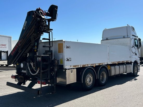 Mercedes-Benz Actros 2545 L 6x2, Retarder, Pritsche, Hiab XS 166 D-4 PRO, E5 - Pritsche LKW, Autokran: das Bild 5 Mercedes-Benz Actros 2545 L 6x2, Retarder, Pritsche, Hiab XS 166 D-4 PRO, E5 - Pritsche LKW, Autokran: das Bild 5