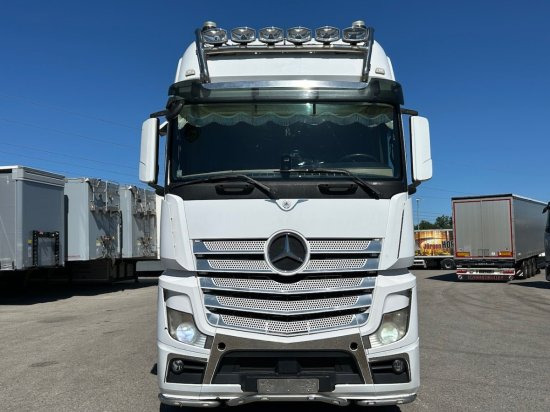 Mercedes-Benz Actros 2545 L 6x2, Retarder, Pritsche, Hiab XS 166 D-4 PRO, E5 - Pritsche LKW, Autokran: das Bild 2 Mercedes-Benz Actros 2545 L 6x2, Retarder, Pritsche, Hiab XS 166 D-4 PRO, E5 - Pritsche LKW, Autokran: das Bild 2