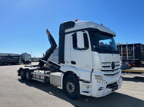 Mercedes-Benz Actros 2545L 6x2 Hyva Abroller, E6 ,Retarder, Lenk-Liftachse, - Abrollkipper: das Bild 3 Mercedes-Benz Actros 2545L 6x2 Hyva Abroller, E6 ,Retarder, Lenk-Liftachse, - Abrollkipper: das Bild 3