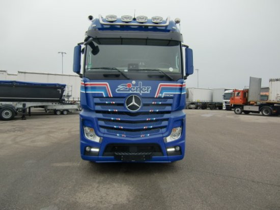 Mercedes-Benz Actros 2653 6x4 Holz Palfinger Kabinenkran - Holztransporter, Autokran: das Bild 2 Mercedes-Benz Actros 2653 6x4 Holz Palfinger Kabinenkran - Holztransporter, Autokran: das Bild 2