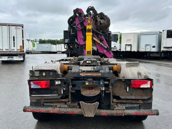Scania R560 8x2, Schrottkran, E5, Lenk-Lift-Achse - Abrollkipper, Autokran: das Bild 4 Scania R560 8x2, Schrottkran, E5, Lenk-Lift-Achse - Abrollkipper, Autokran: das Bild 4
