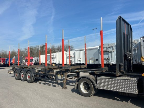 Schwarzmüller Holzauflieger 6 Rungenpaare, BPW-Achsen - Holzauflieger: das Bild 3 Schwarzmüller Holzauflieger 6 Rungenpaare, BPW-Achsen - Holzauflieger: das Bild 3