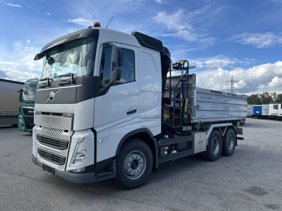 Volvo FH 500 3-Seiten Meiller Kipper mit Palfinger PK22002EH, Retarder, - Kipper: das Bild 1 Volvo FH 500 3-Seiten Meiller Kipper mit Palfinger PK22002EH, Retarder, - Kipper: das Bild 1