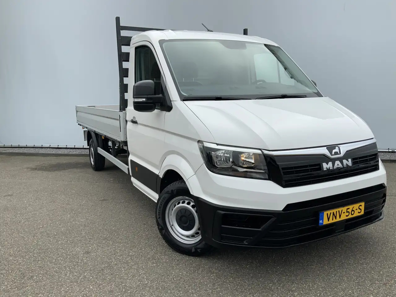 Pritsche Transporter MAN TGE 35 2.0 Lang Automaat Pick Up Airco Cruise 3 Zits B: das Bild 14
