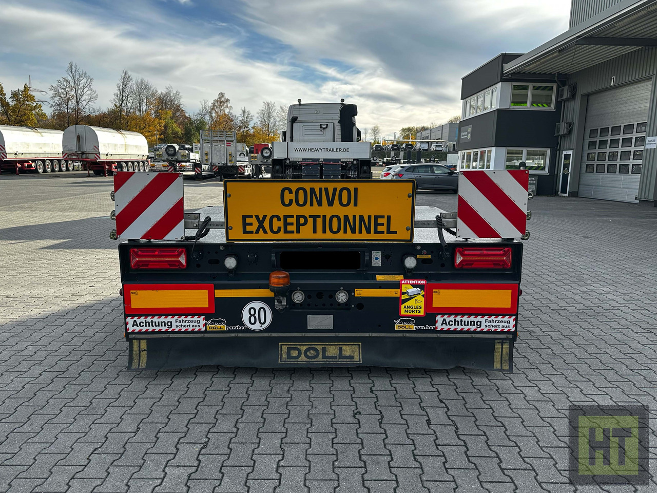 Tieflader Auflieger Doll 2-Achs-Tiefbett mit Pantherfahrwerk: das Bild 6 Tieflader Auflieger Doll 2-Achs-Tiefbett mit Pantherfahrwerk: das Bild 6