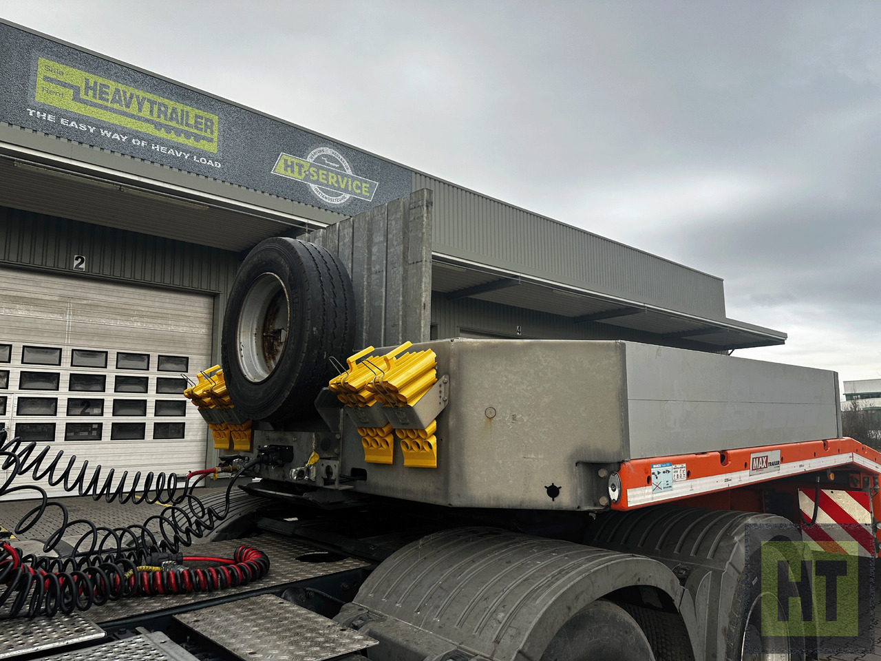FAYMONVILLE MAX Trailer 3-Achs-Tele-Semi nachlaufgelenkt - Tieflader Auflieger: das Bild 3 FAYMONVILLE MAX Trailer 3-Achs-Tele-Semi nachlaufgelenkt - Tieflader Auflieger: das Bild 3