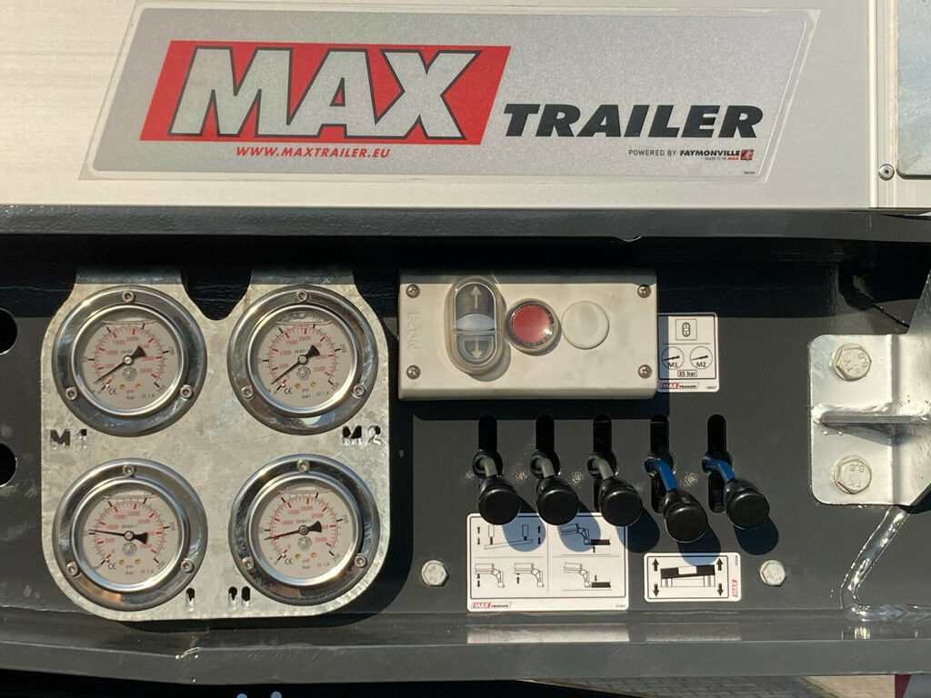 Faymonville MAX Trailer 2-Achs-Tiefbett mit Pendelachsen - Tieflader Auflieger: das Bild 4 Faymonville MAX Trailer 2-Achs-Tiefbett mit Pendelachsen - Tieflader Auflieger: das Bild 4