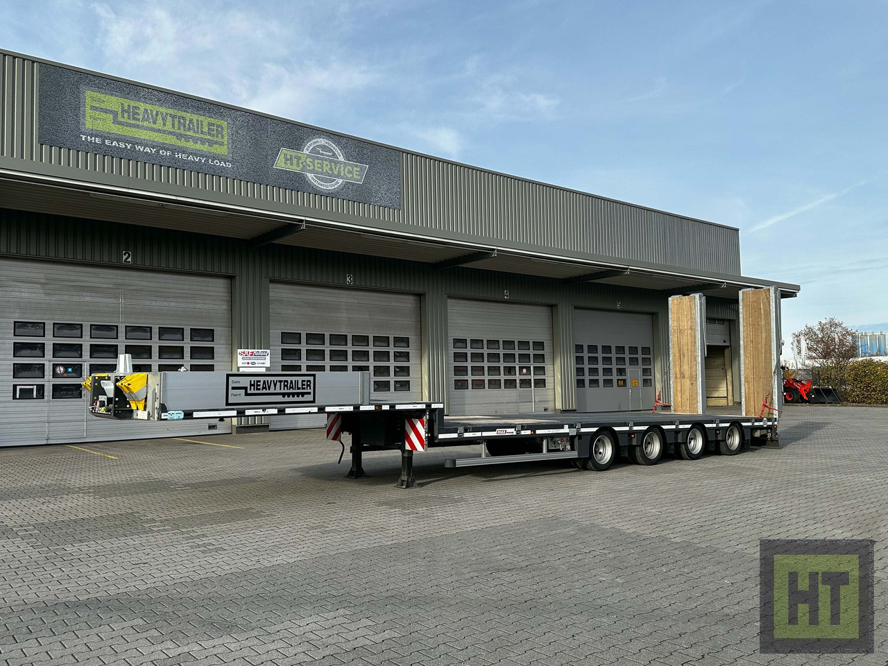 Faymonville MAX Trailer 4-Achs-Mega-Tele-Semi mit Rampen - Tieflader Auflieger: das Bild 4 Faymonville MAX Trailer 4-Achs-Mega-Tele-Semi mit Rampen - Tieflader Auflieger: das Bild 4