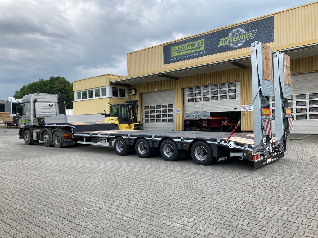 Faymonville MAX Trailer 4-Achs-Tele-Semi mit hydr. Rampen - Tieflader Auflieger: das Bild 1 Faymonville MAX Trailer 4-Achs-Tele-Semi mit hydr. Rampen - Tieflader Auflieger: das Bild 1