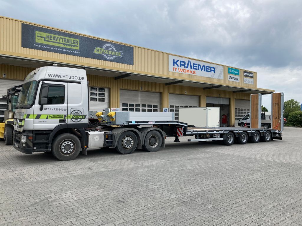 Faymonville MAX Trailer 4-Achs-Tele-Semi mit hydr. Rampen - Tieflader Auflieger: das Bild 2 Faymonville MAX Trailer 4-Achs-Tele-Semi mit hydr. Rampen - Tieflader Auflieger: das Bild 2